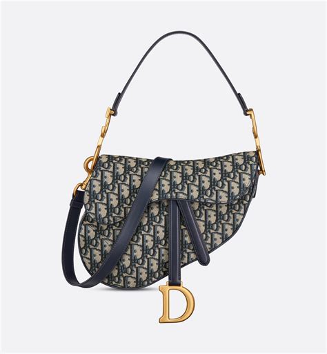 blue saddle bag dior